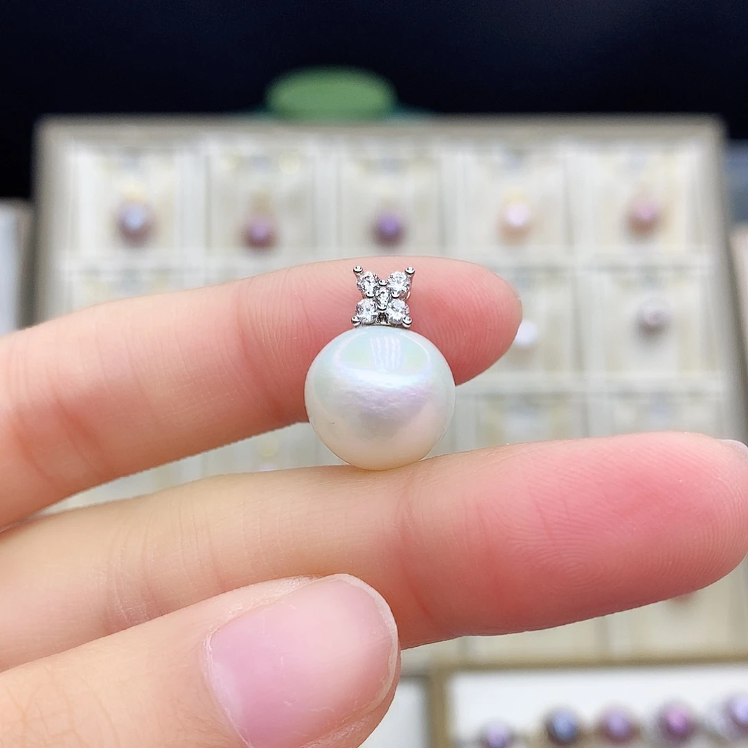 淡水珍珠颈饰合金