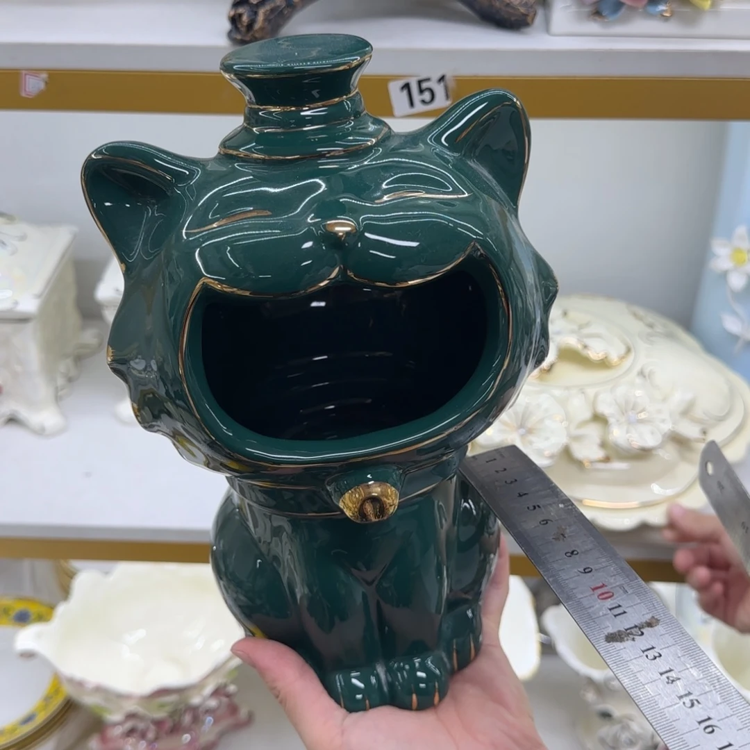 瓷片陶瓷工艺花瓶摆件