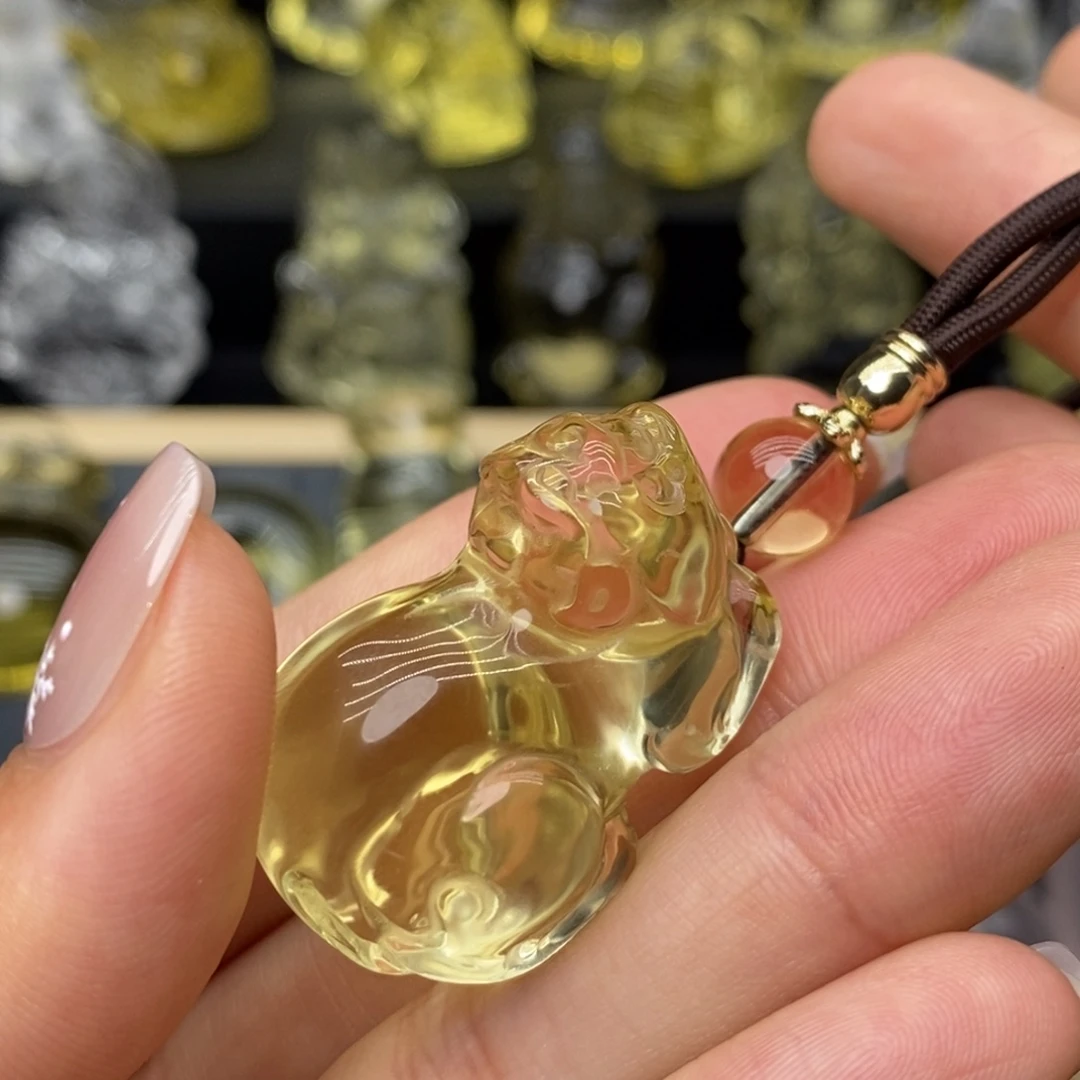 未镶嵌项链水晶貔貅