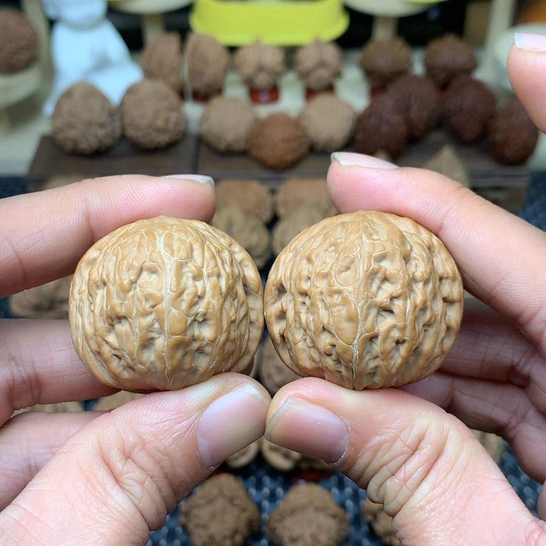 【闪购商品】文玩核桃把件全品铁锤妹妹狮子头39文玩核桃