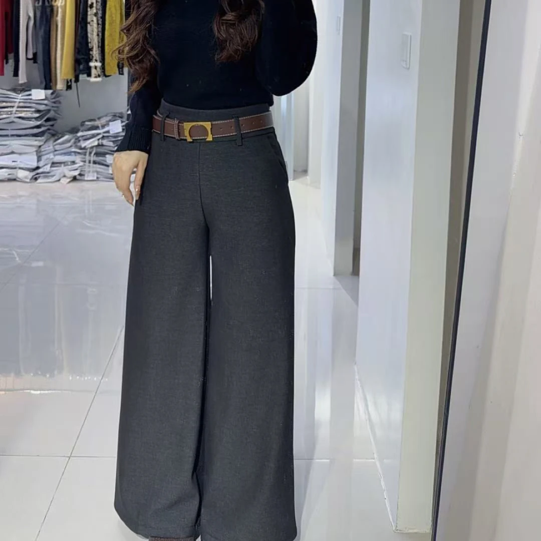 布阁服饰韩系阔腿裤