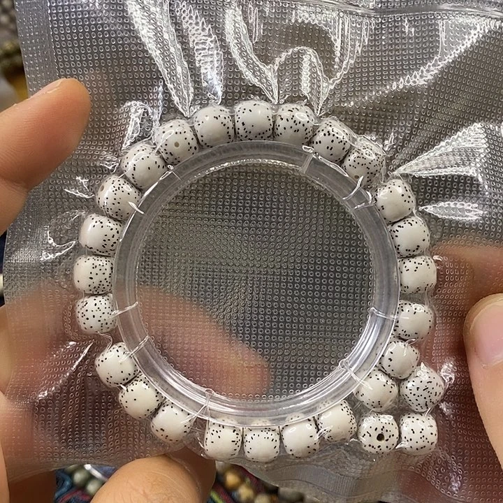 手串星月菩提原白双留白
