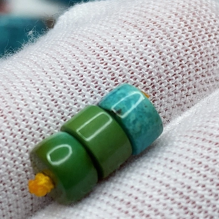 绿松石未镶嵌天然原矿 地大质检