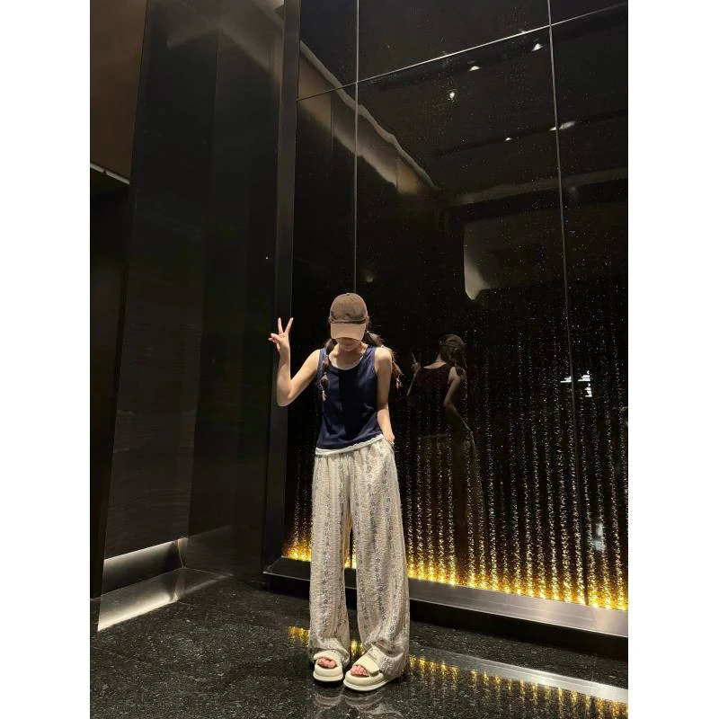 （M）BETTERJOELAY -【潮流背心】时尚吊带背心性感领边百搭风ZZ3950