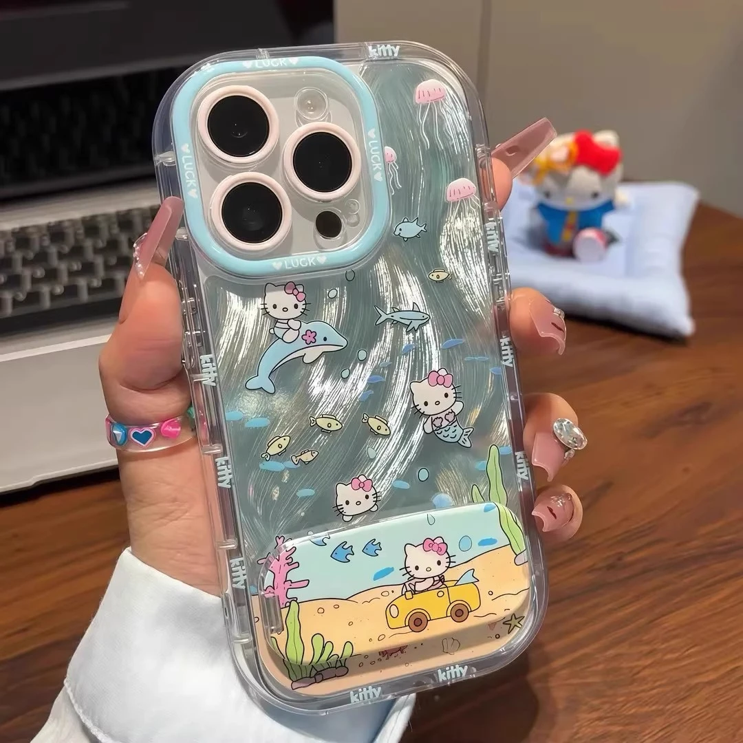 海洋世界适用苹果16手机壳iphone16潮牌新款全包防摔外壳17promax