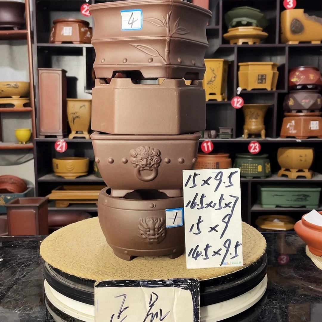 D-盆尚好紫砂花盆