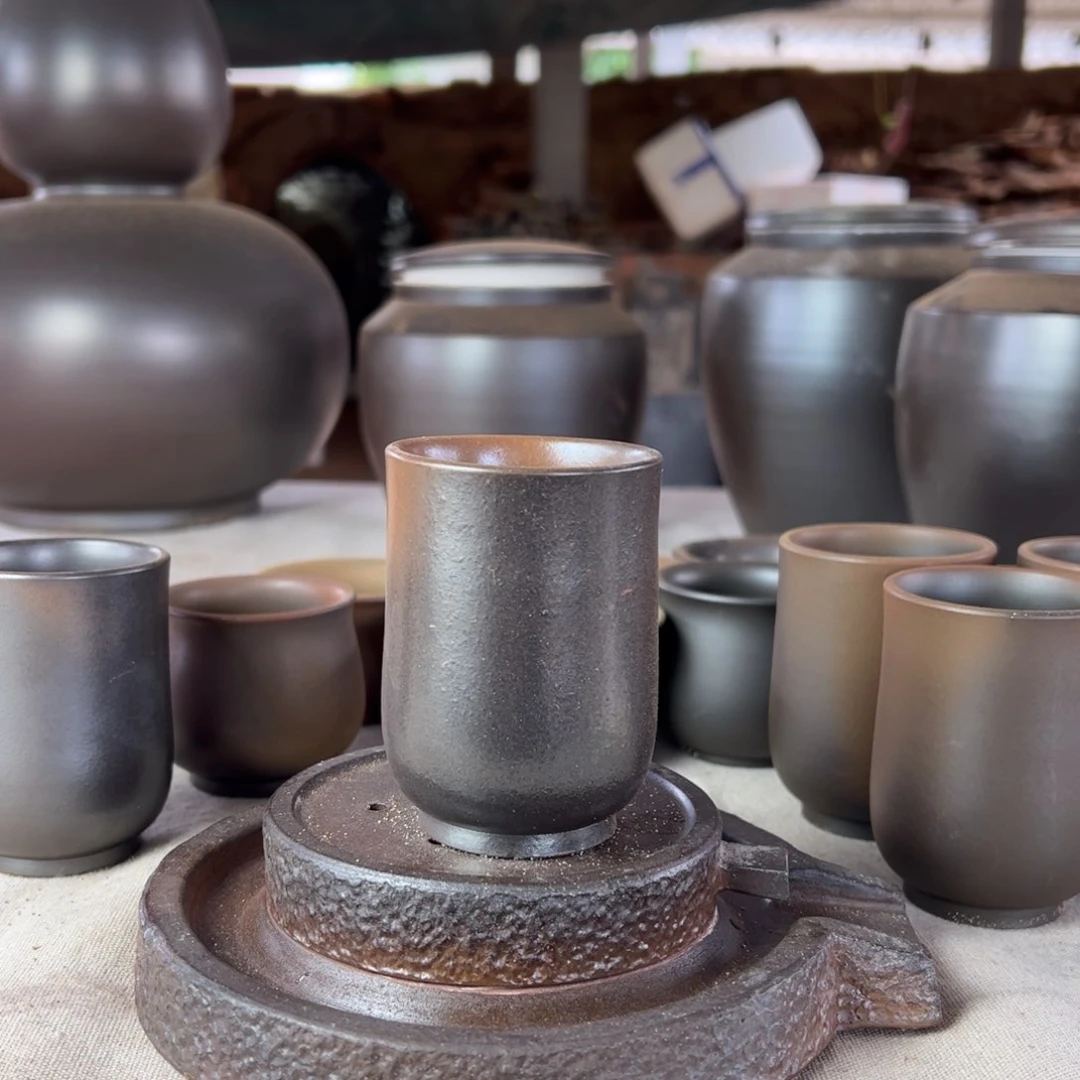 贵台龙窑柴烧茶器A33