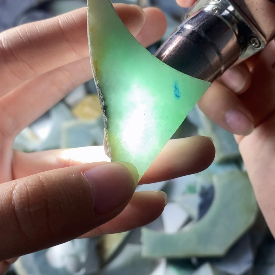 翡翠散珠天然翡翠