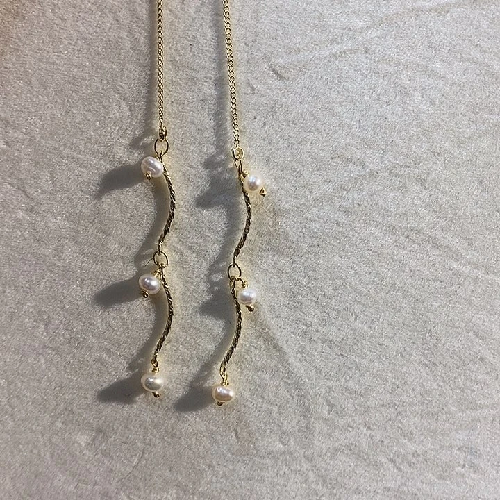 喜***＊淡水珍珠合金颈饰
