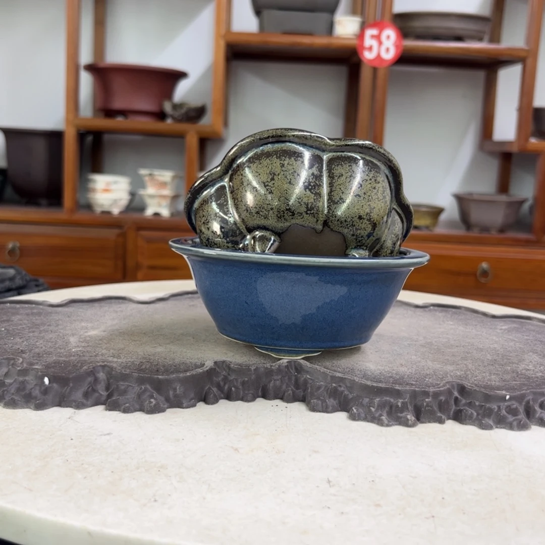 紫砂花盆?**2瑕疵5-13。5-11