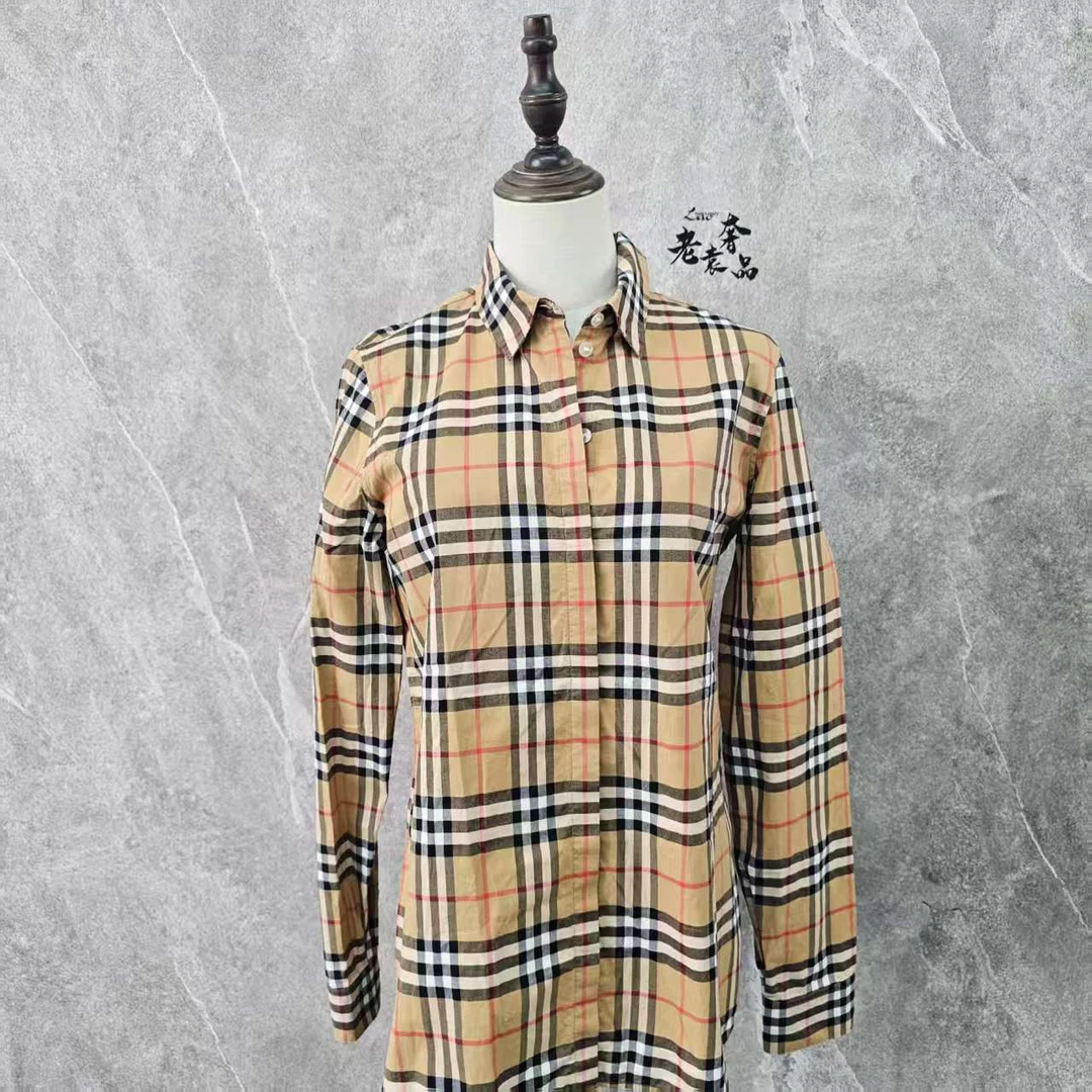 99新 BURBERRY/博柏利 海囤Q/巴宝莉/上衣/uk8码/uu33458