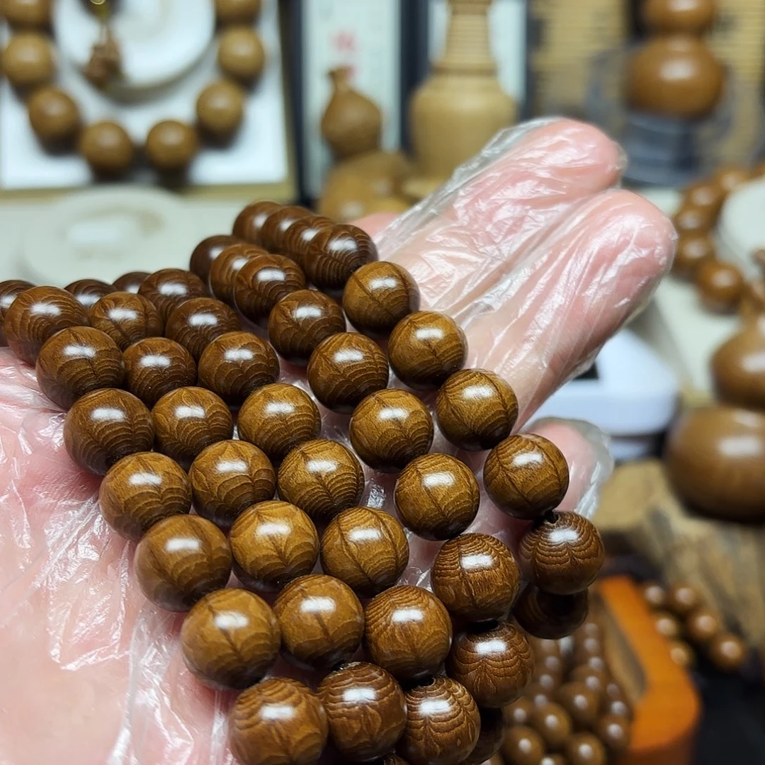 Y***莹六道木10mm念珠满花满纹