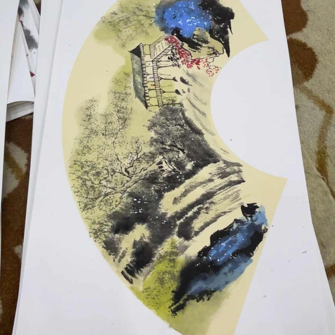国画赵铁老师作品刘