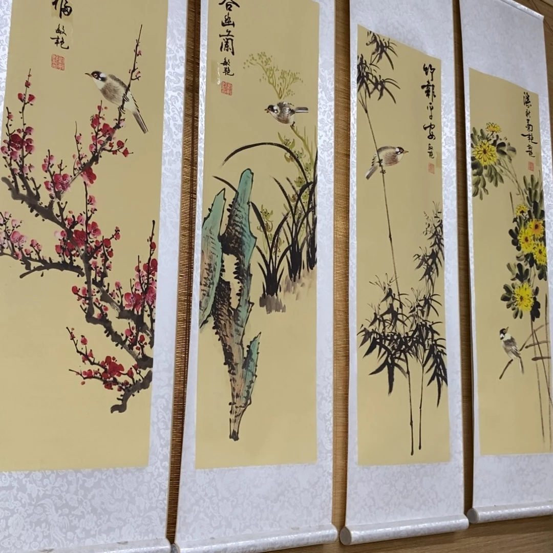 国画老师手笔手绘作品w
