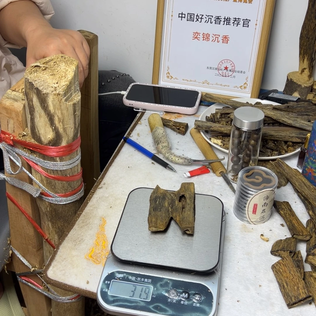 线香奇楠虫漏香31克
