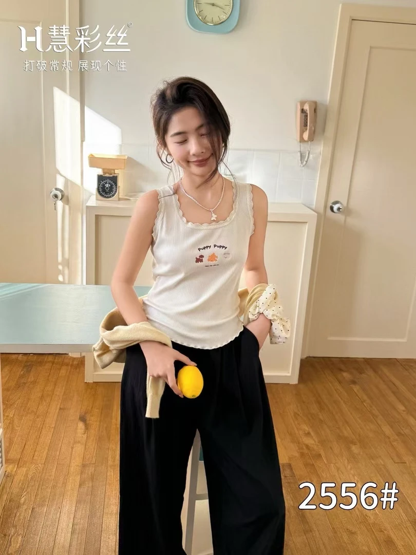 36女士春夏季棉质背心简约百搭贴身透气