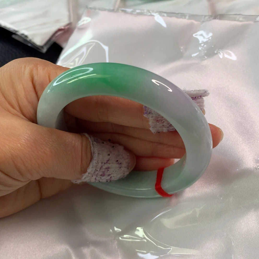 翡翠未镶嵌手镯翡翠手镯57.3