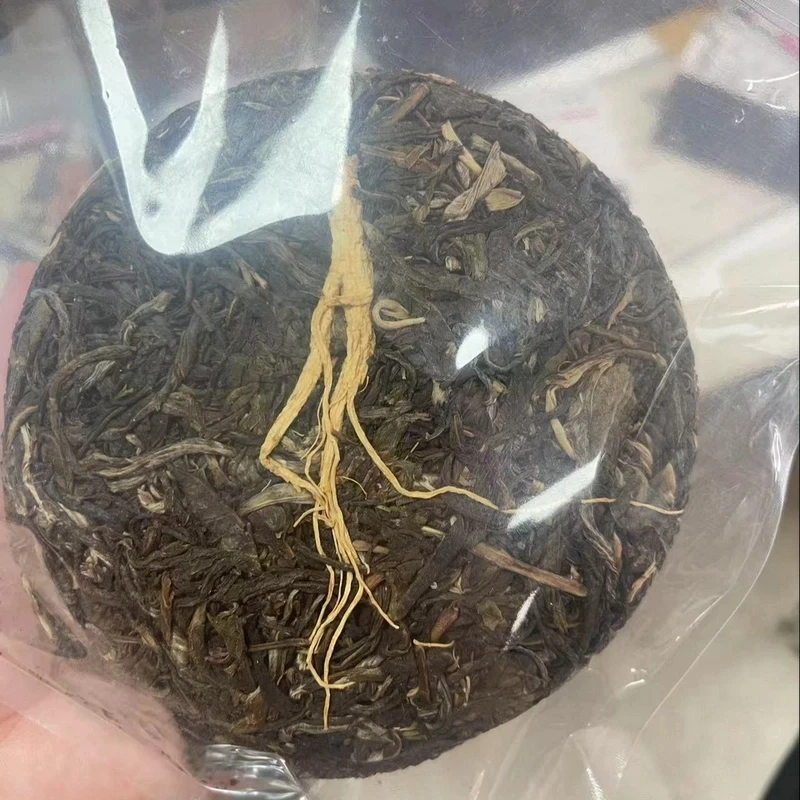 蛮砖古茶山普洱生茶人参 普洱生茶 200g