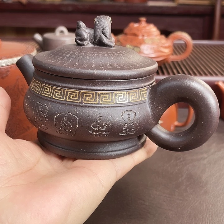 永***子紫砂茶壶宜兴紫砂