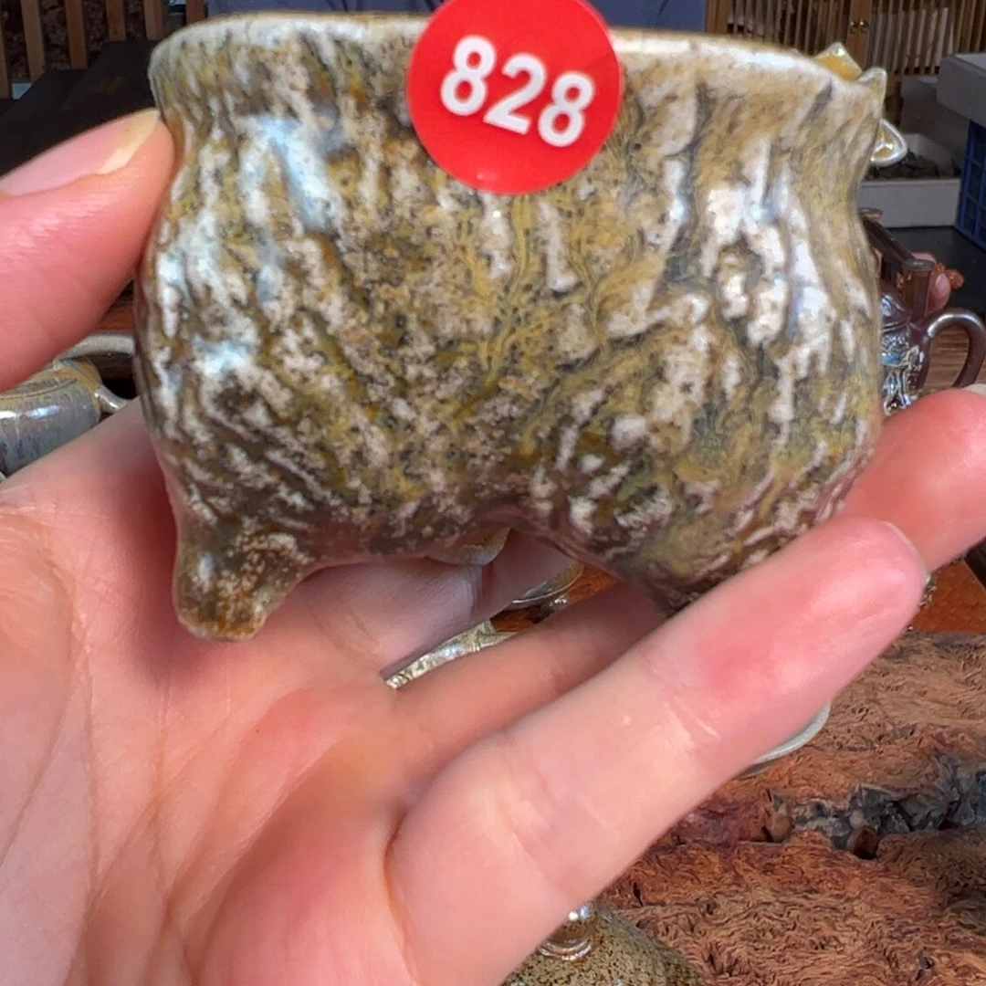 杯828柴烧主人杯微瑕
