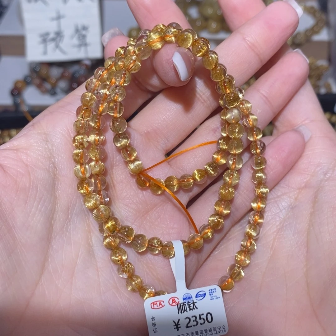 水晶手串未镶嵌手串