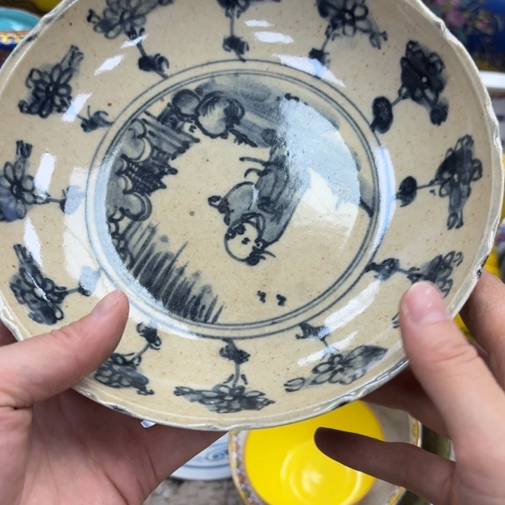 瓷片瓷器摆件 瓷器摆件