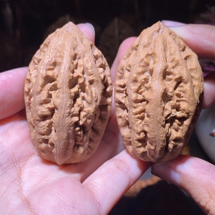 把件文玩核桃东北野生楸子小园176