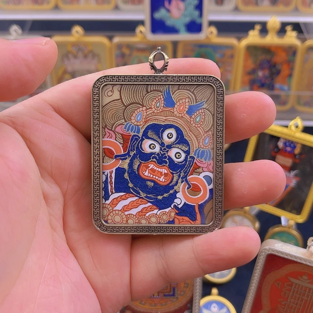 青海热贡纯手绘唐卡