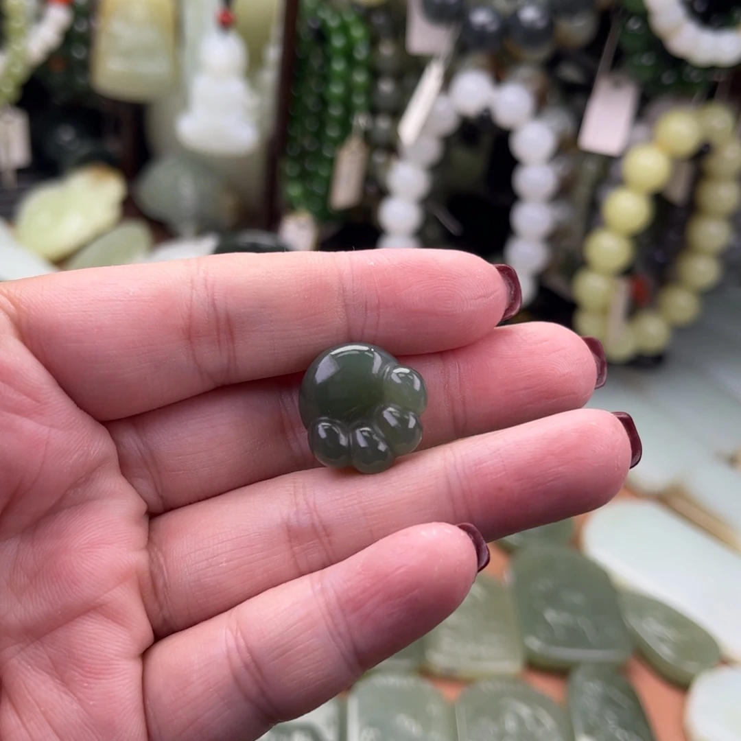 和田玉未镶嵌吊坠(不含链)