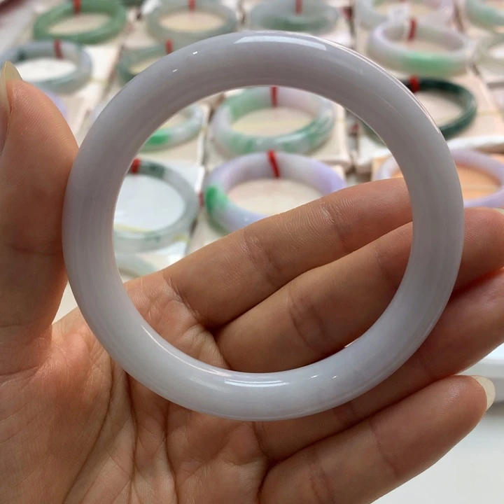 翡翠未镶嵌手镯58