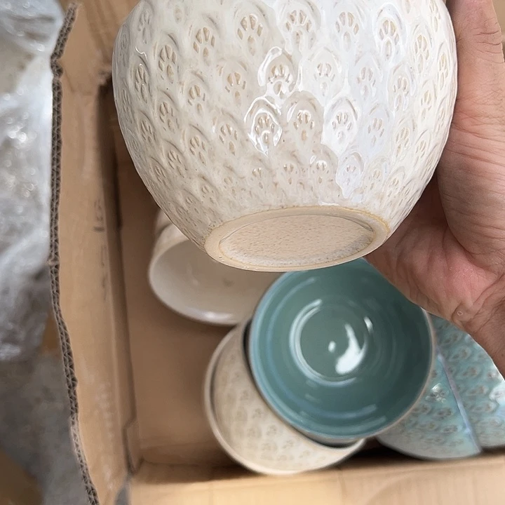瓷片默认瑕疵商品白色窑变6