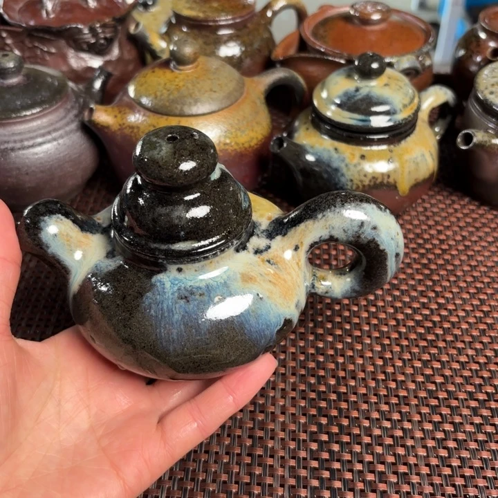 紫砂茶杯J****e小松鼠壶