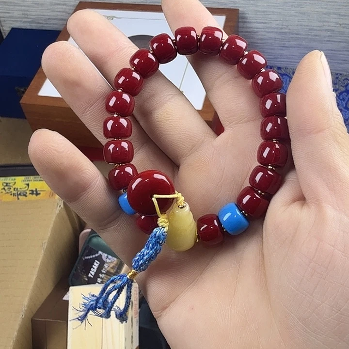 后***儿琉璃手工艺品瓷器瓷器