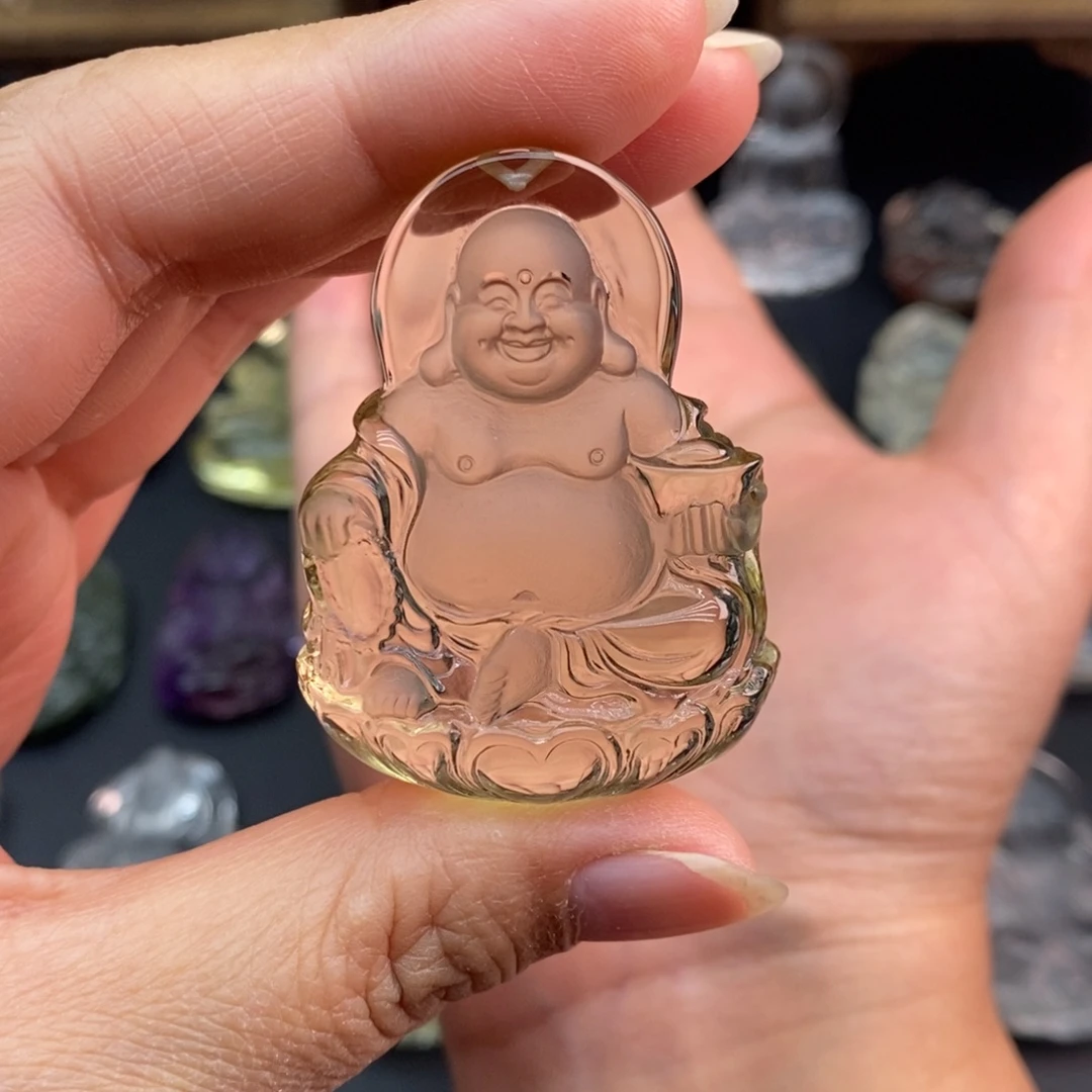 鹏***世水晶颈饰未镶嵌定制