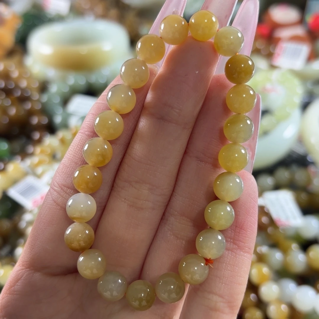 和田玉未镶嵌手链208