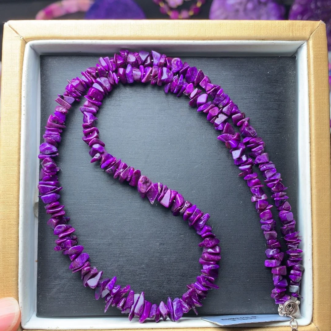 未镶嵌苏纪石（舒俱来）项链