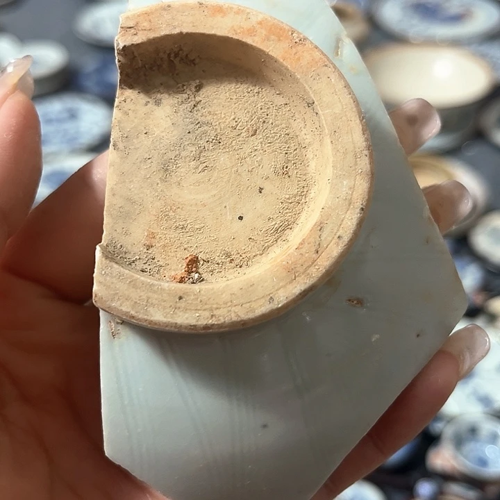瓷片瓷片茶托喝茶非常不错