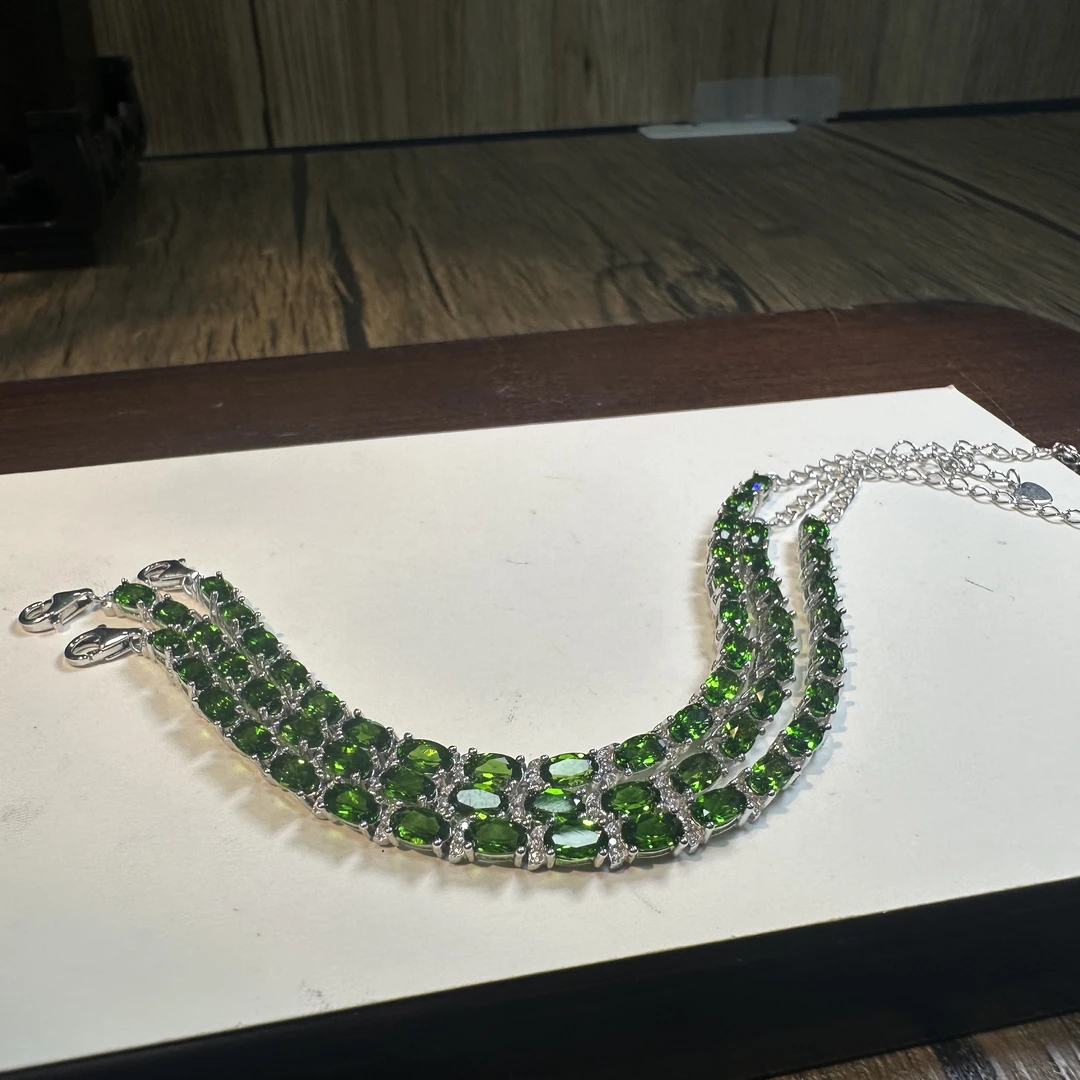 【书记甄选】天然透辉石单圈手链 多样性发一件 3770QQ