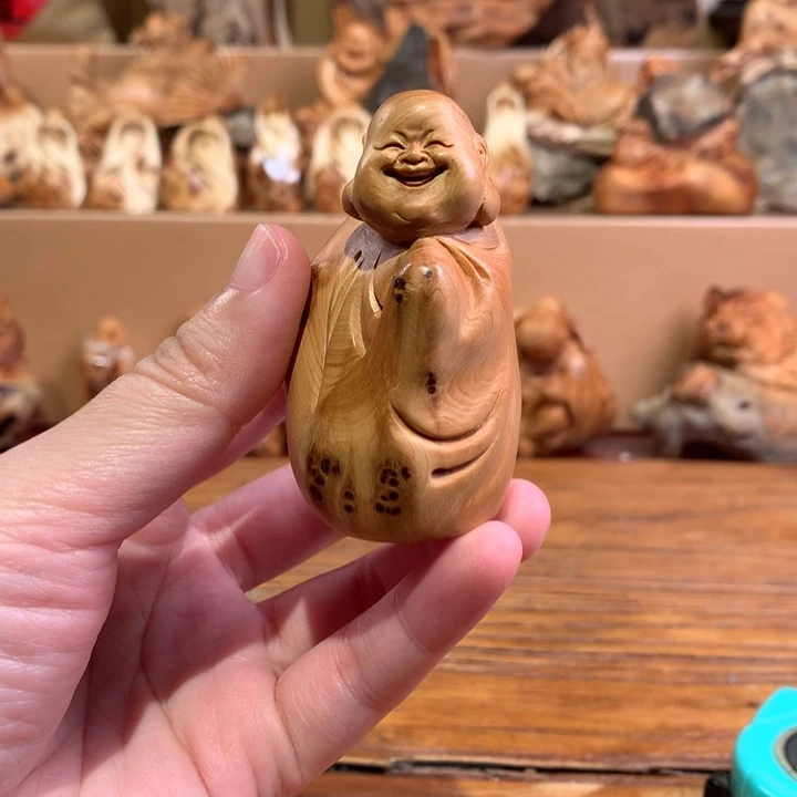 柏木（崖柏）根雕摆件