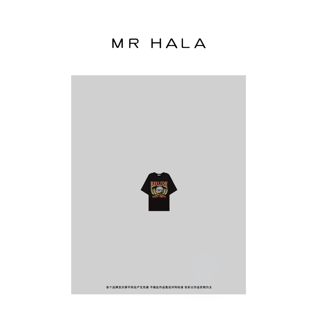 MRHALA 忧郁的高级慵懒大版TEE GT40324