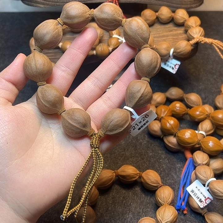 ~***~橄榄核手串/手链21.26梅林铁核