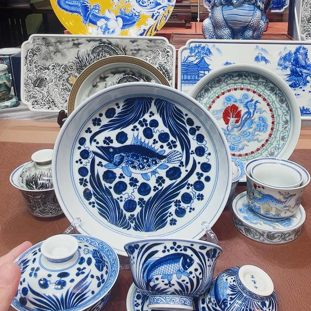 摆件景德镇陶瓷协会会长