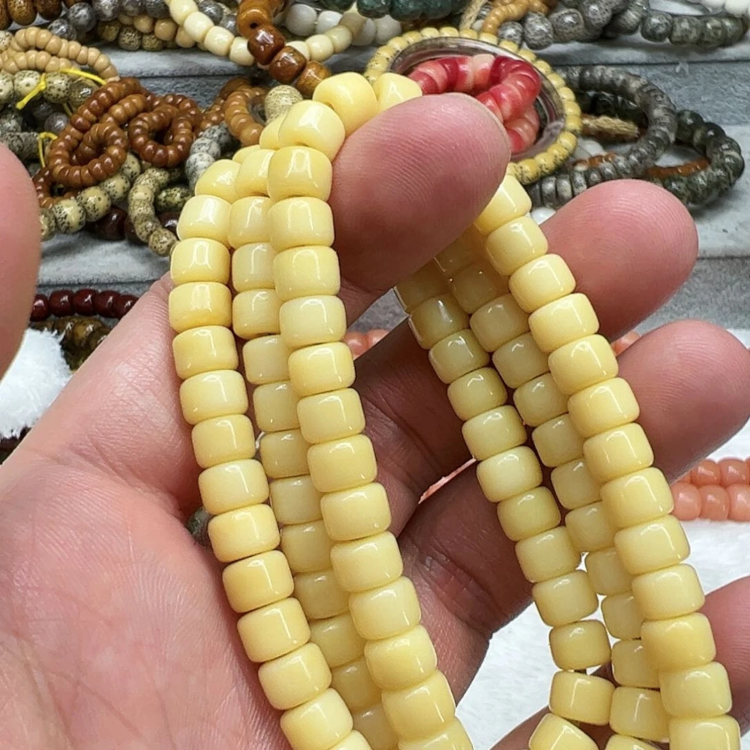 驼骨手串/手链16黄驼骨8×6-108有粽裂