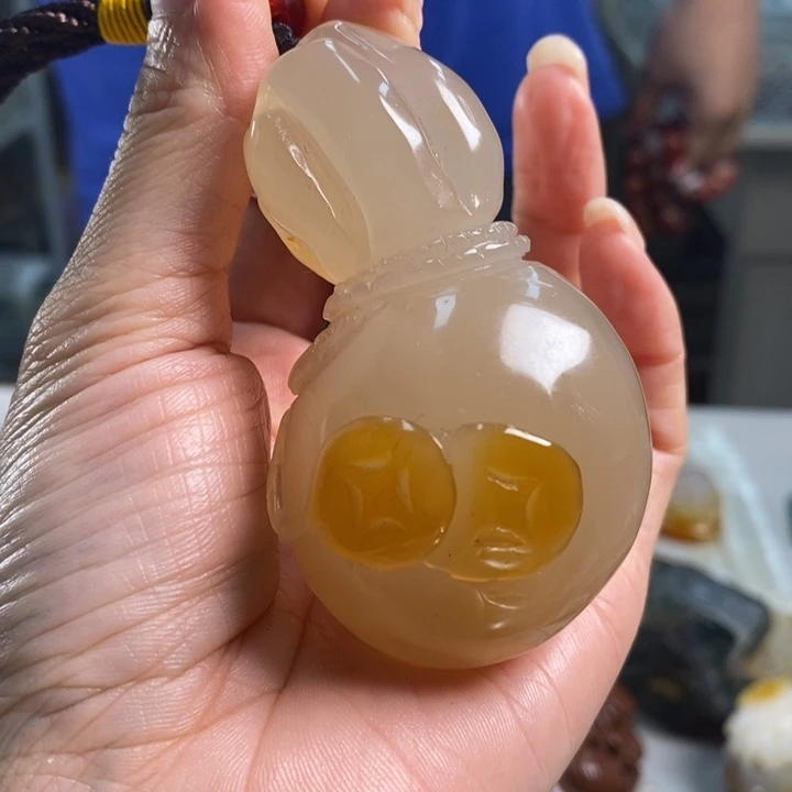 玛瑙/玉髓吊坠(不含链)未镶嵌