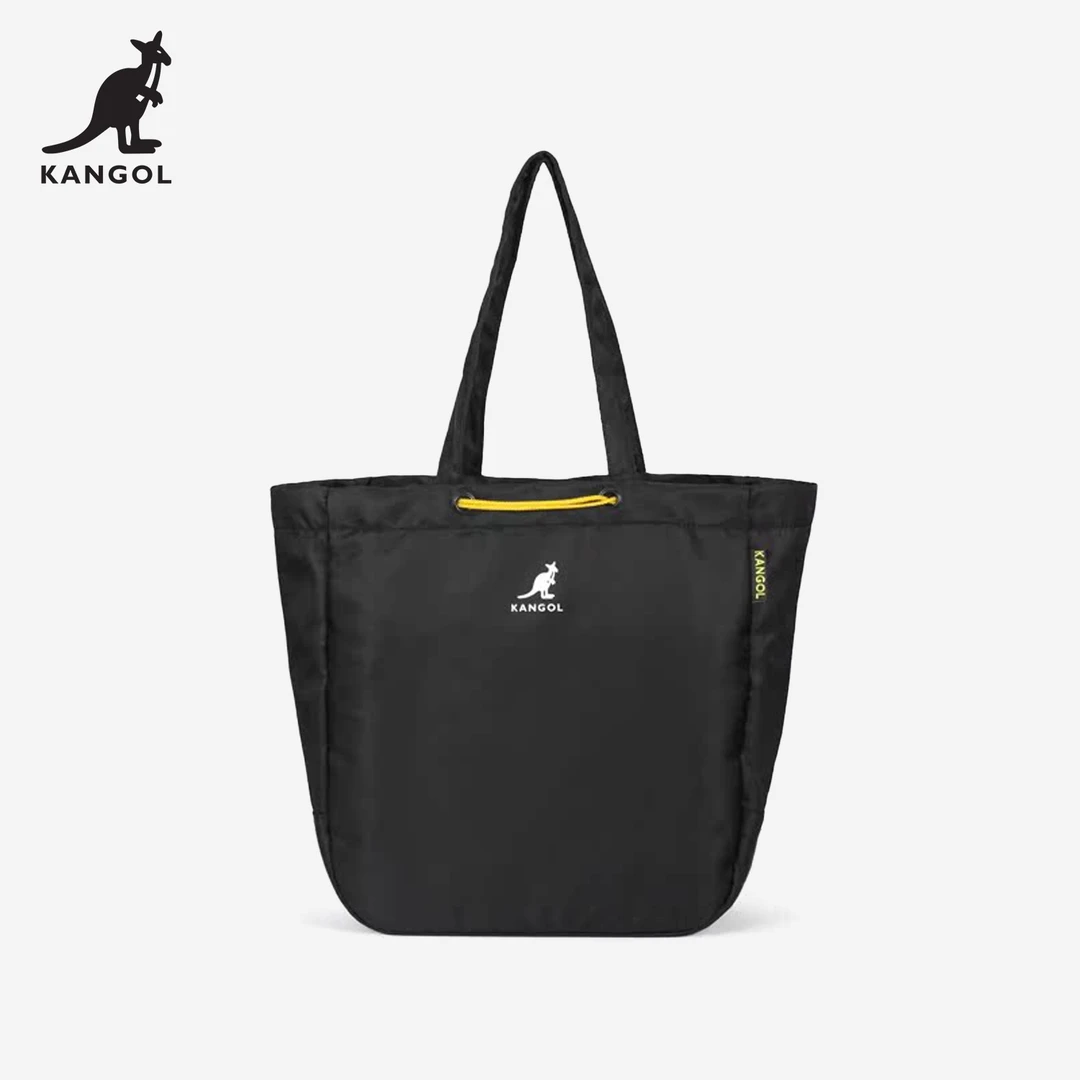 KANGOL官方正品织物托特包通勤单肩男女同款韩系百搭包包.