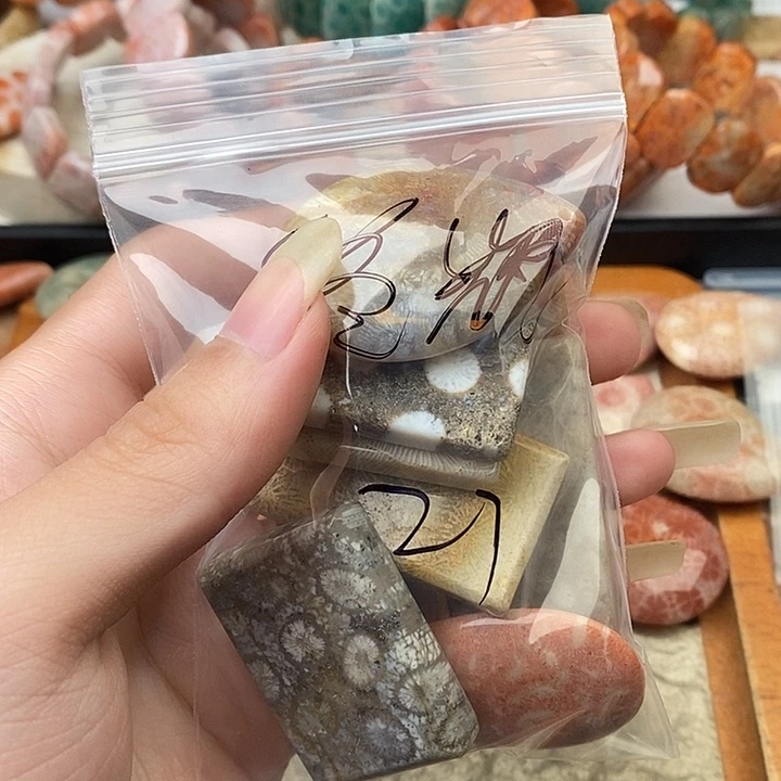 终***凯硅化玉颈饰未镶嵌