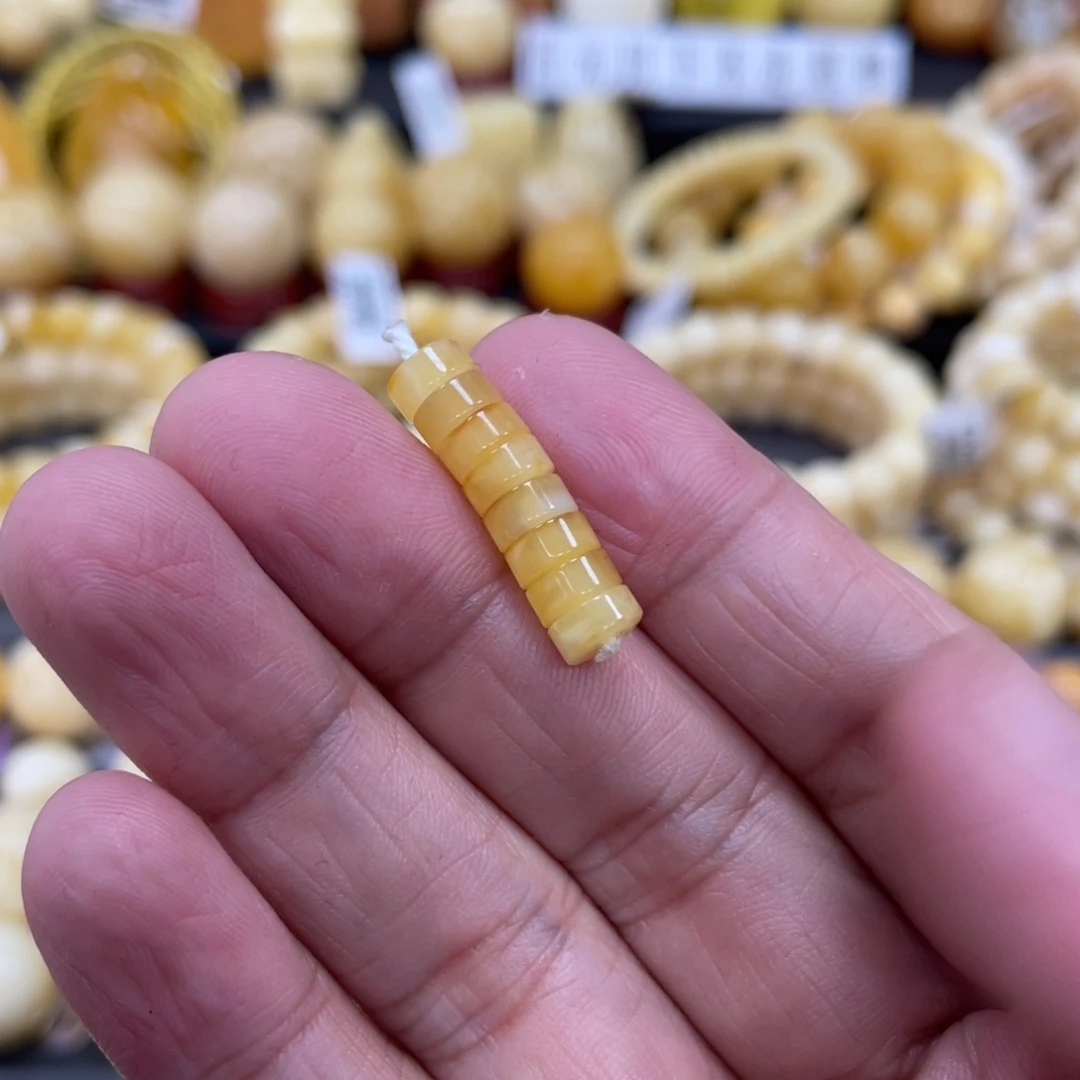 琥珀珠宝奇石未镶嵌6mm（8片）