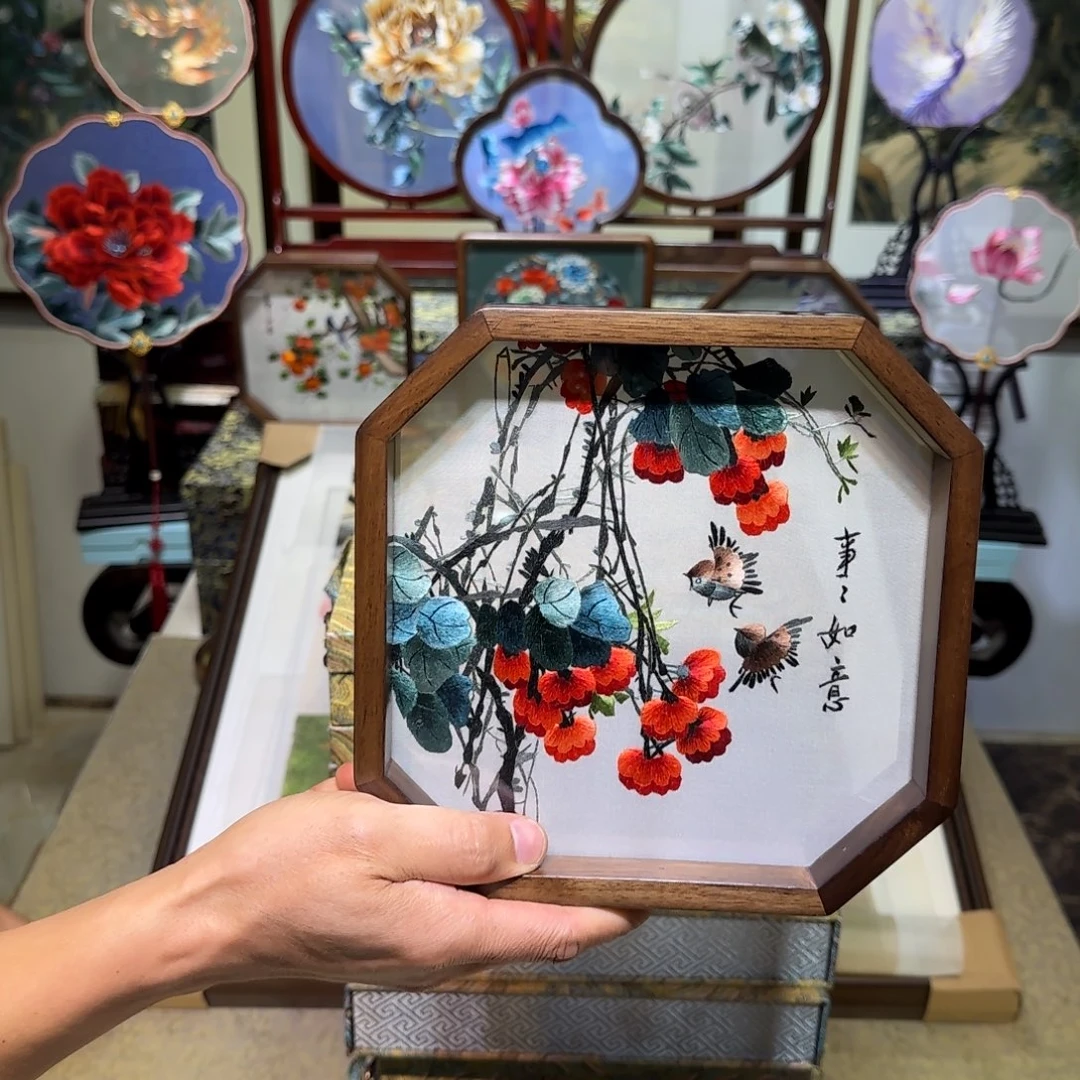 刺绣刺绣工艺精湛独特