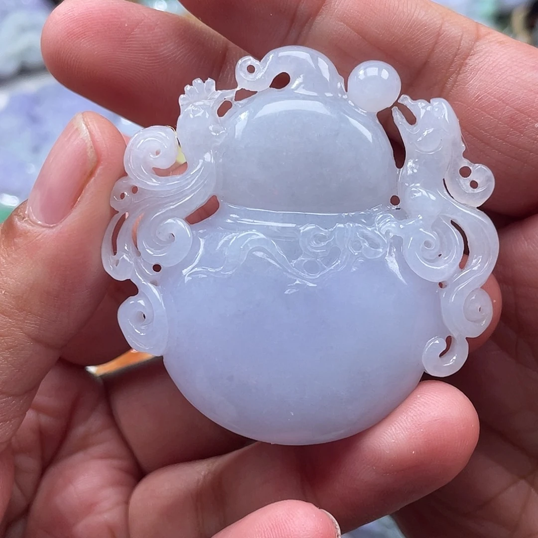 翡翠未镶嵌颈饰翡玉缘翡翠