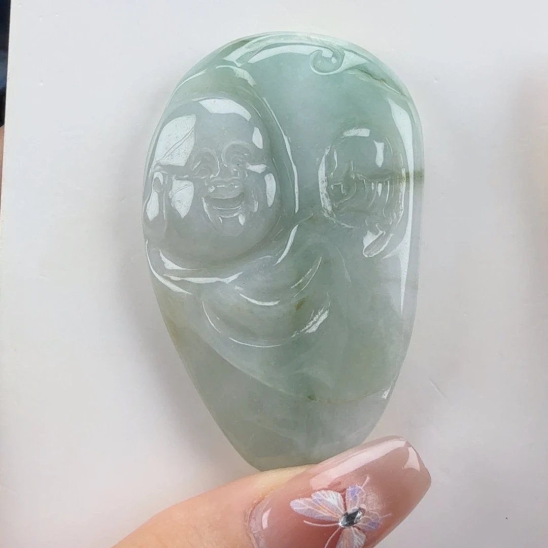 翡翠挂件未镶嵌翡翠